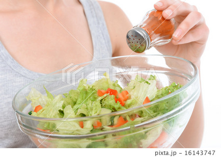 Beautiful girl and healthy diet Beautiful girl and healthy diet 16143747
