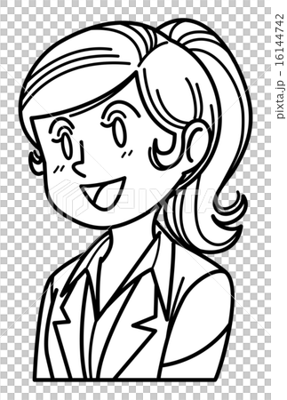 Foreigner / woman / facial expression 16144742