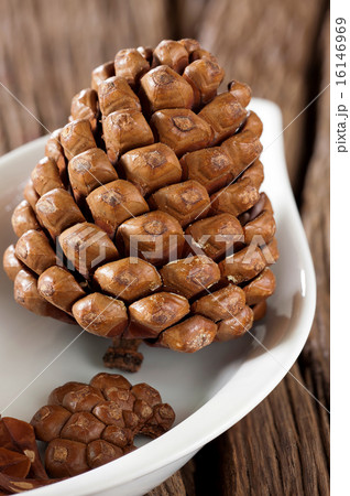 Pinecones in bowl Pinecones in bowl 16146969
