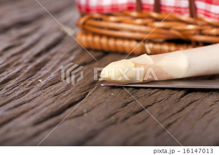 Macro shot of Asparagus tips Macro shot of Asparagus tips 16147013
