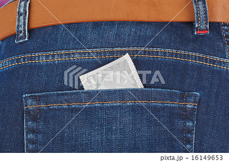 Condom in jeans pocket 16149653