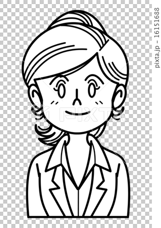 Foreigner / woman / facial expression 16151688