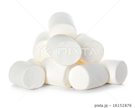 Marshmallow isolated on white background Marshmallow isolated on white background 16152876