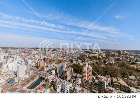 冬の千葉城の風景 16153284