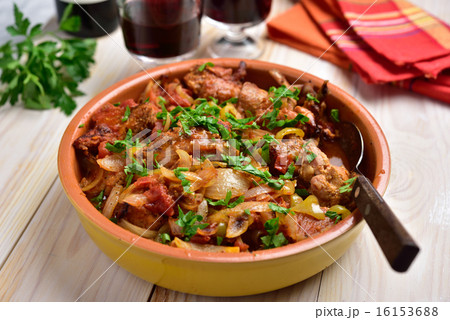 Rabbit stew a basque Rabbit stew a basque 16153688