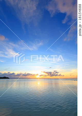 きれいなグアムのサンセット 16154688