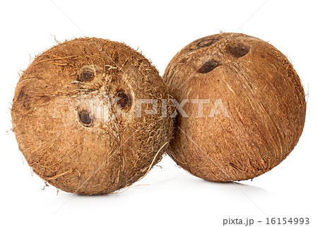 Coconut isolated on white background Coconut isolated on white background 16154993