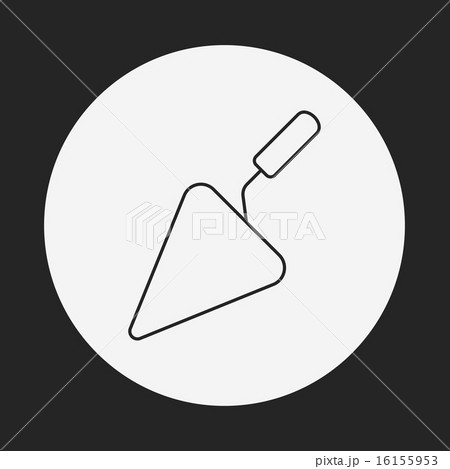 shovel line icon shovel line icon 16155953