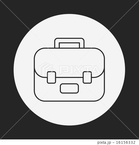 school bag line icon 16156332