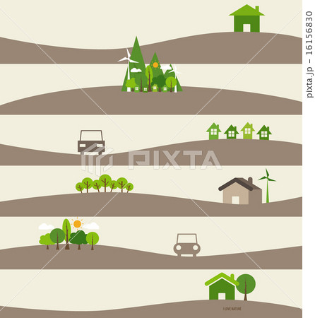 Green Eco Earth. Vector Illustration. 16156830