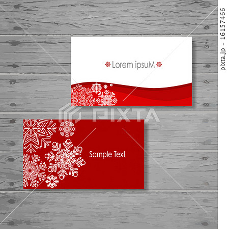 Holiday gift card with gift bows and ribbons. Vector illustratio 16157466
