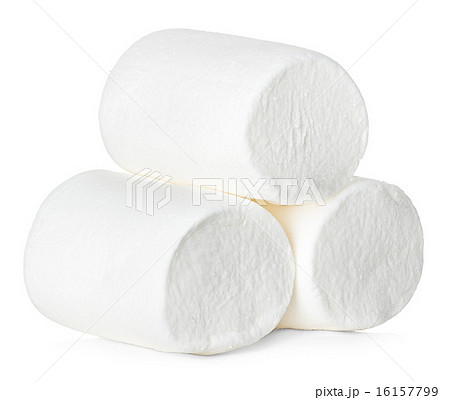 Marshmallow isolated on white background Marshmallow isolated on white background 16157799