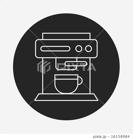 coffee maker line icon 16158984