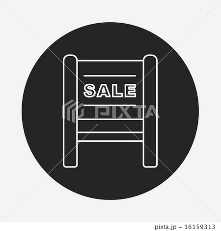 sale discount line icon 16159313