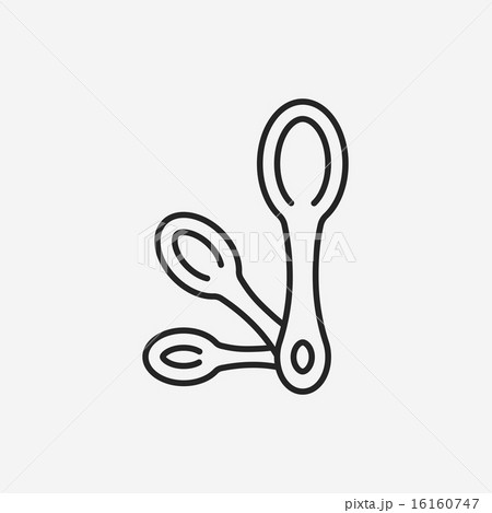 spoon line icon spoon line icon 16160747