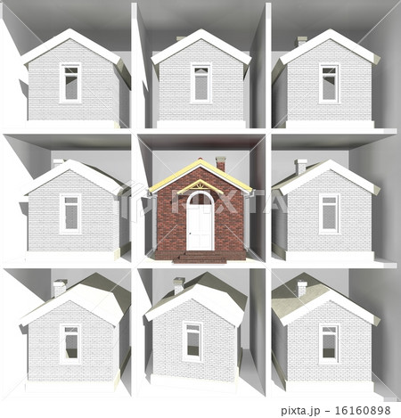 House models on the rack 16160898