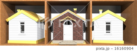 House models on the rack 16160904