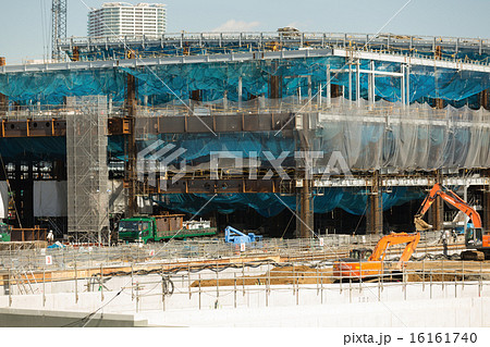 再開発中の豊洲地区 16161740
