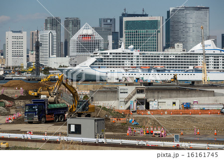 再開発中の豊洲地区 16161745
