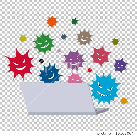 插图素材: 计算机病毒颜色 查看全部