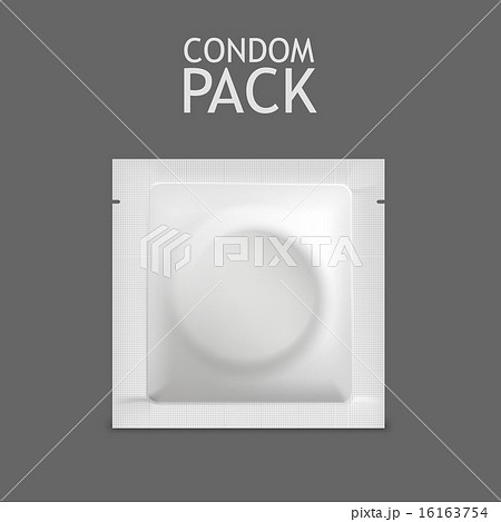 Blank Condom Wrapper, Foil Pack Template Blank Condom Wrapper, Foil Pack Template 16163754