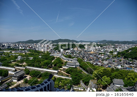姫路城天守閣から見る景色 16165640
