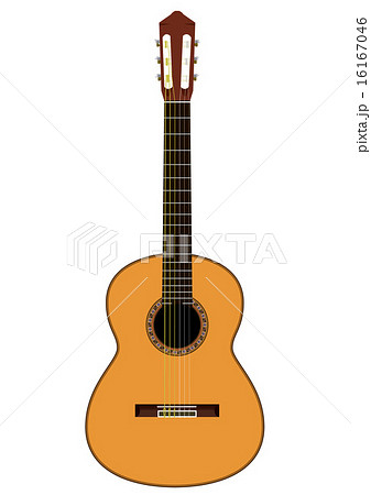 クラシックギターのイラスト素材 [16167046] - PIXTA