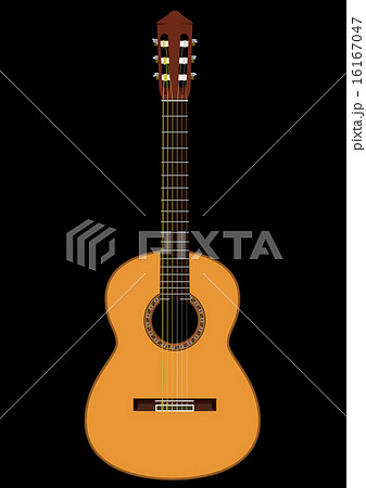 クラシックギターのイラスト素材 16167047 Pixta