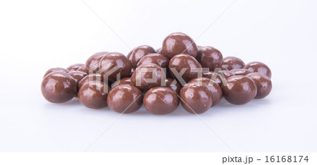 chocolate balls. chocolate balls on a background 16168174