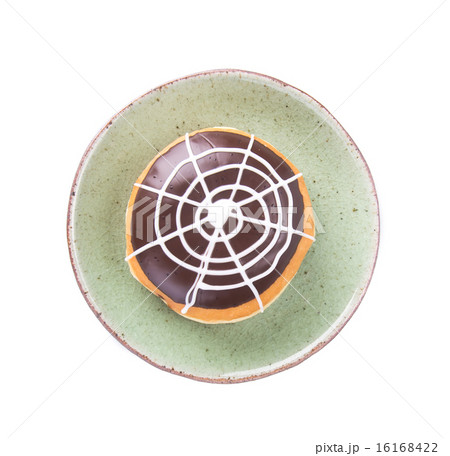 donut. halloween donut on the background donut. halloween donut on the background 16168422