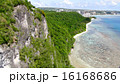 岩肌と海 16168686
