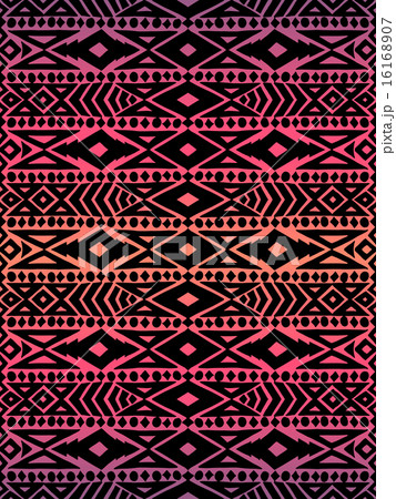 Aztec tribal mexican seamless pattern Aztec tribal mexican seamless pattern 16168907