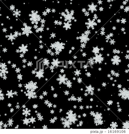 Snowfall seamless generated textureのイラスト素材 [16169106] - PIXTA