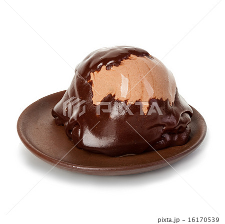 Scoop of chocolate ice cream Scoop of chocolate ice cream 16170539