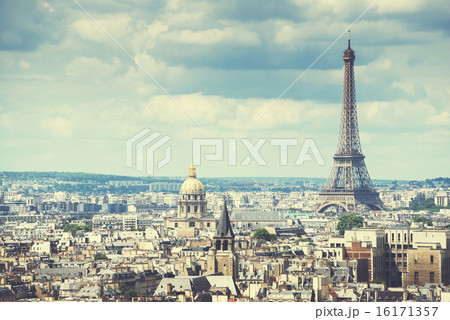 View on Eiffel Tower, Paris, France View on Eiffel Tower, Paris, France 16171357