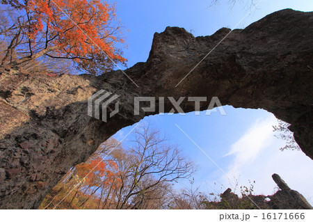 妙義山石門紅葉 妙義山石門紅葉 16171666