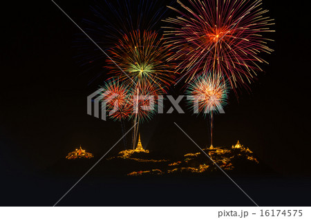 2015 firework festival, Nakhon Khiri Historical Park. Phetchabur 2015 firework festival, Nakhon Khiri Historical Park. Phetchabur 16174575