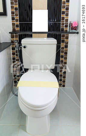Interior bathtoom in Luxury Home Interior bathtoom in Luxury Home 16174693