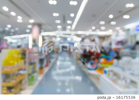 store blur with bokeh background 16175536
