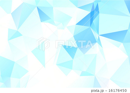 Blue tropical ocean inspired oragami style vector 16176450