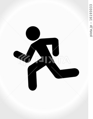 marathon man clipart icons