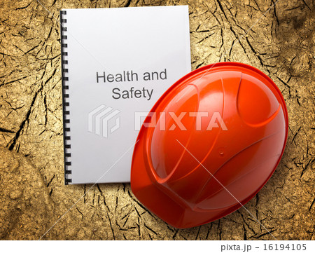 Health and safety register with helmet Health and safety register with helmet 16194105