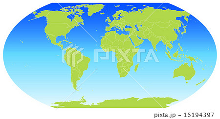 世界 地図 地球儀 のイラスト素材 16194397 Pixta