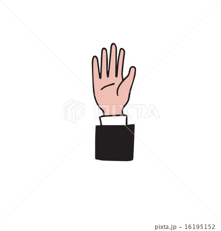 Hand up 16195152