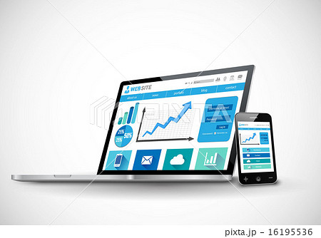 ビジネスのウェブサイト 16195536