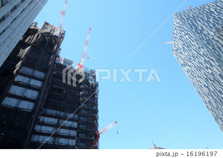 名古屋 建築中 高層ビル 名古屋 建築中 高層ビル 16196197