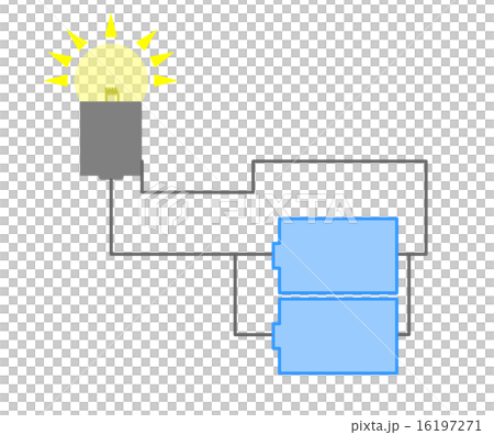 Light bulb and battery 16197271