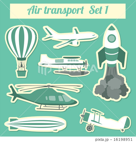 Public transportation, air transportation. Icon  Public transportation, air transportation. Icon  16198951