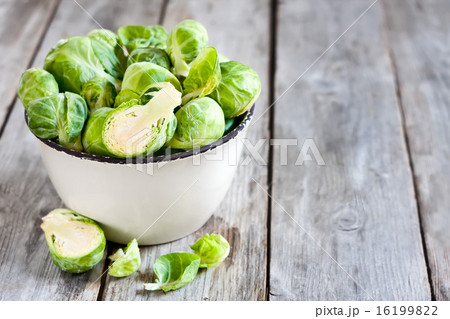 Brussels sprout background Brussels sprout background 16199822