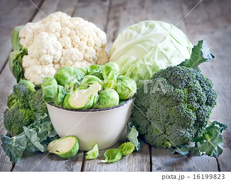 Assortment of cabbages Assortment of cabbages 16199823